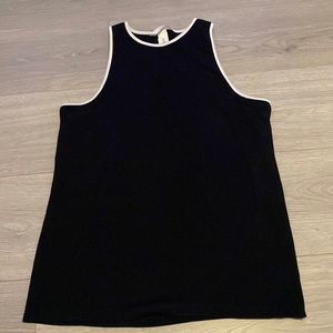 Black & Shite H&M tank